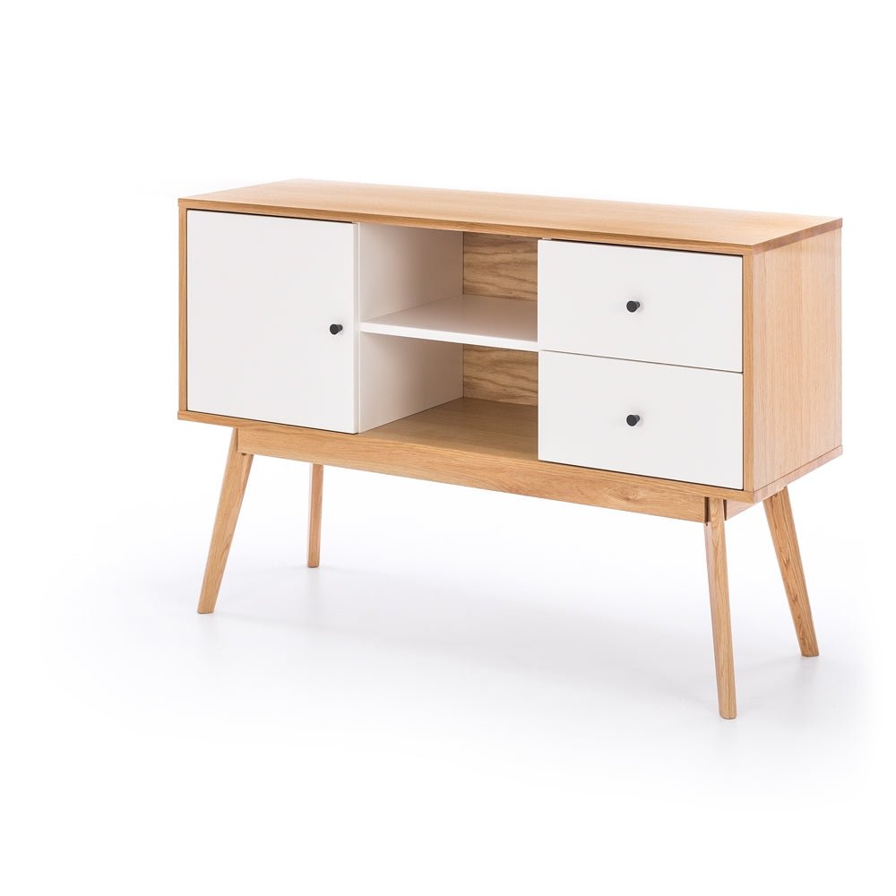 Radius Sideboard Buffet - White - 1250w - Paulas Home & Living