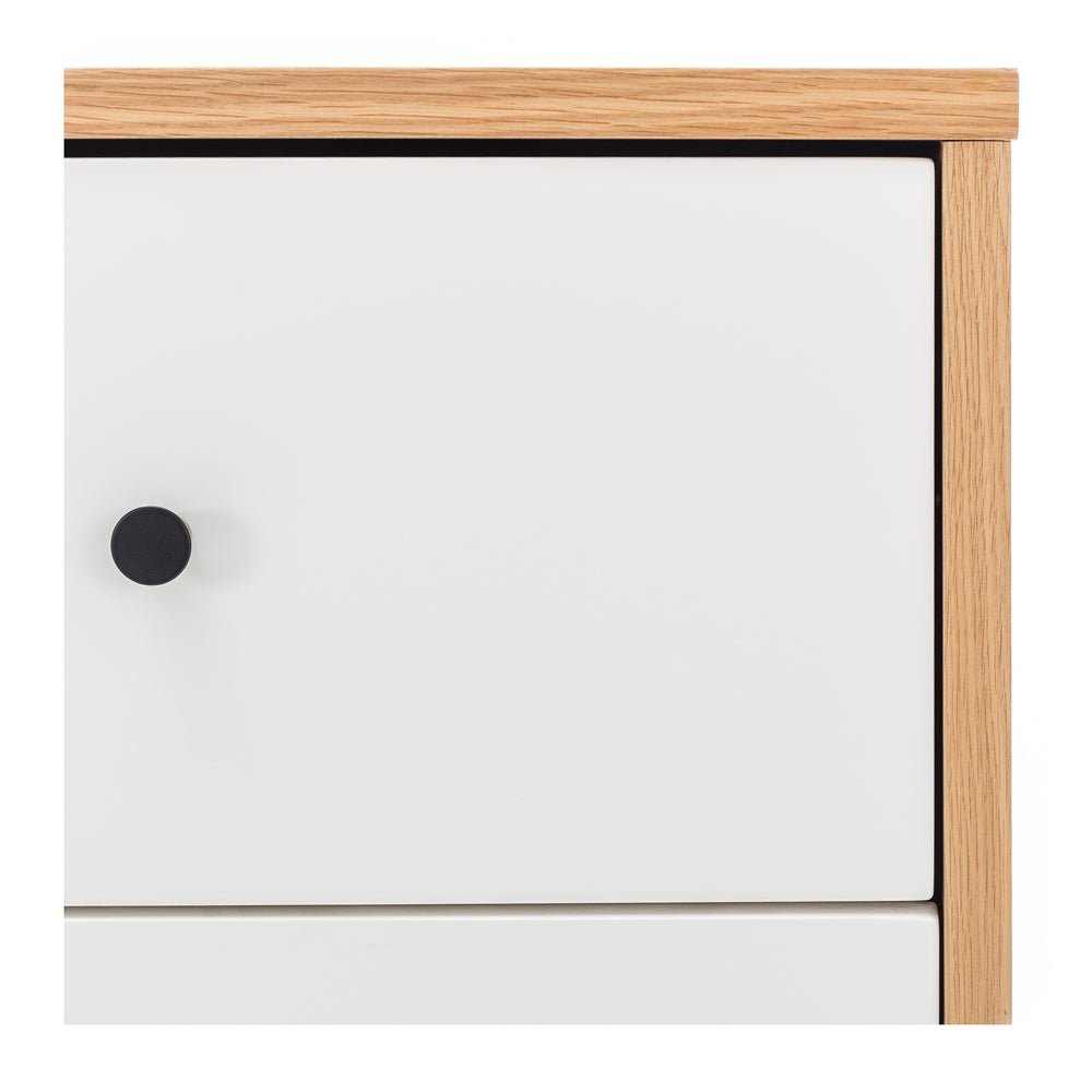 Radius Sideboard Buffet - White - 1250w - Paulas Home & Living