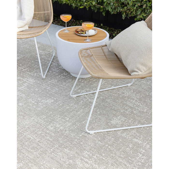 Rattan Outdoor Rug - Whitewash - Paulas Home & Living