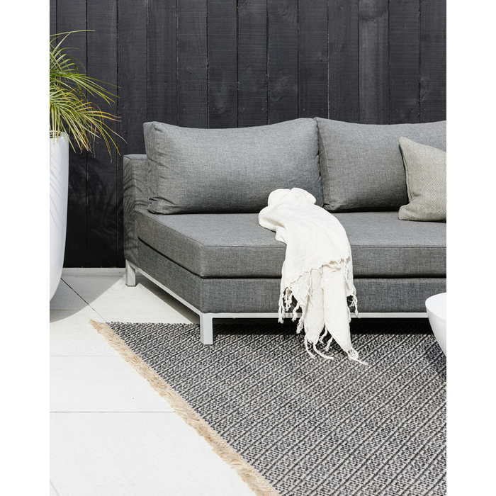 Reef Outdoor Rug - Charcoal - Paulas Home & Living