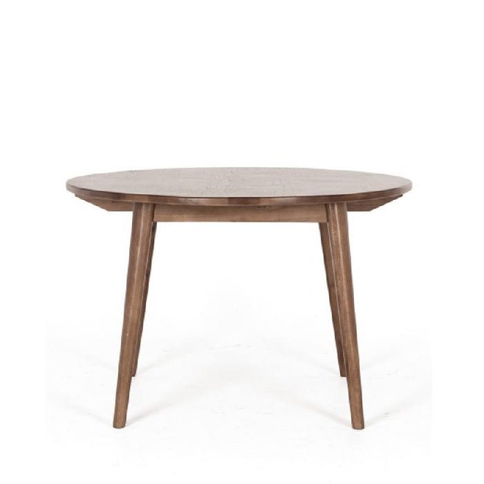 Reeves Dining Table 1200dia - Seats 4 (Deep Oak) - Paulas Home & Living