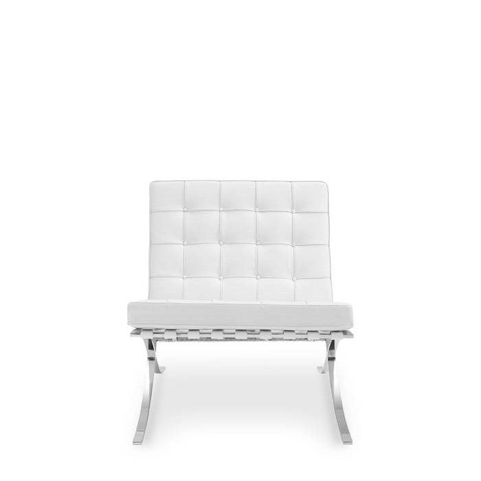 Replica Barcelona Chair – Black or White - Paulas Home & Living