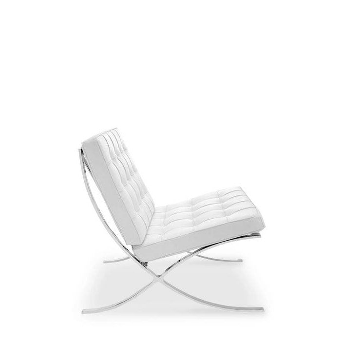 Replica Barcelona Chair – Black or White - Paulas Home & Living