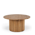 Rho Coffee Table Natural Oak - 850dia - Paulas Home & Living