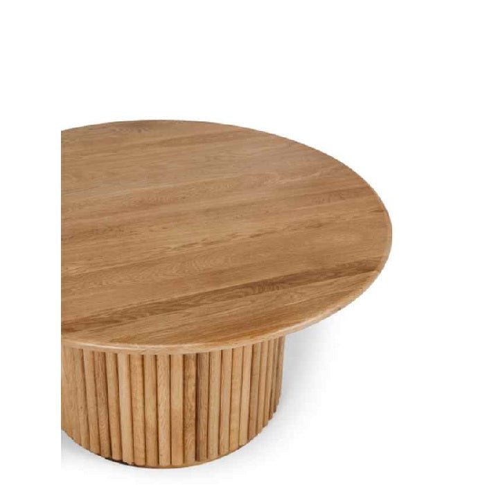 Rho Coffee Table Natural Oak - 850dia - Paulas Home & Living