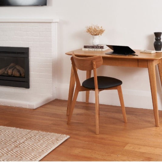 Rho Desk & Pero Dining Chair - Paulas Home & Living