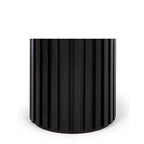 Rho Dining Table Round 1200dia - Natural or Black Oak - Paulas Home & Living