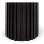 Rho Dining Table Round - Black Oak (1200dia) - Paulas Home & Living