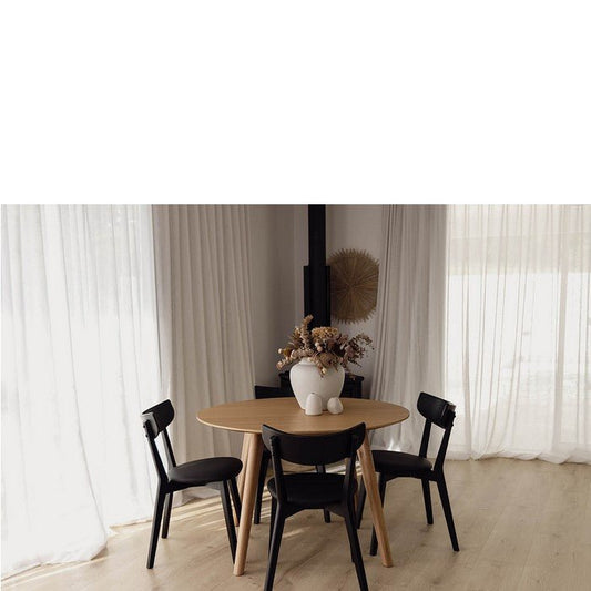 Rho & Pero Dining Suite 1150dia (5 Pce) - Paulas Home & Living