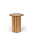 Rho Side Table Natural Oak - 500dia - Paulas Home & Living