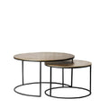 Rio Aluminium & Iron Side Table - Set of 2 - Paulas Home & Living