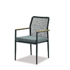 Romy Outdoor Chair - Teak Armrests - Paulas Home & Living