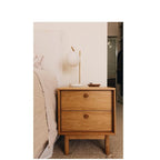 Rotterdam Bedside 2 Drawer - Paulas Home & Living