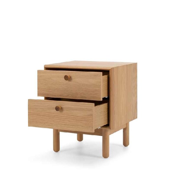 Rotterdam Bedside 2 Drawer - Paulas Home & Living