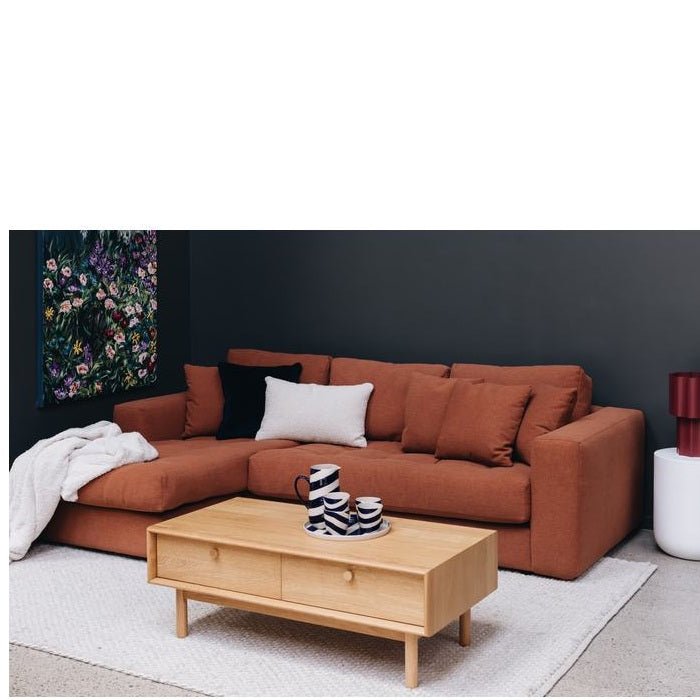 Rotterdam Coffee Table with Drawers - Paulas Home & Living