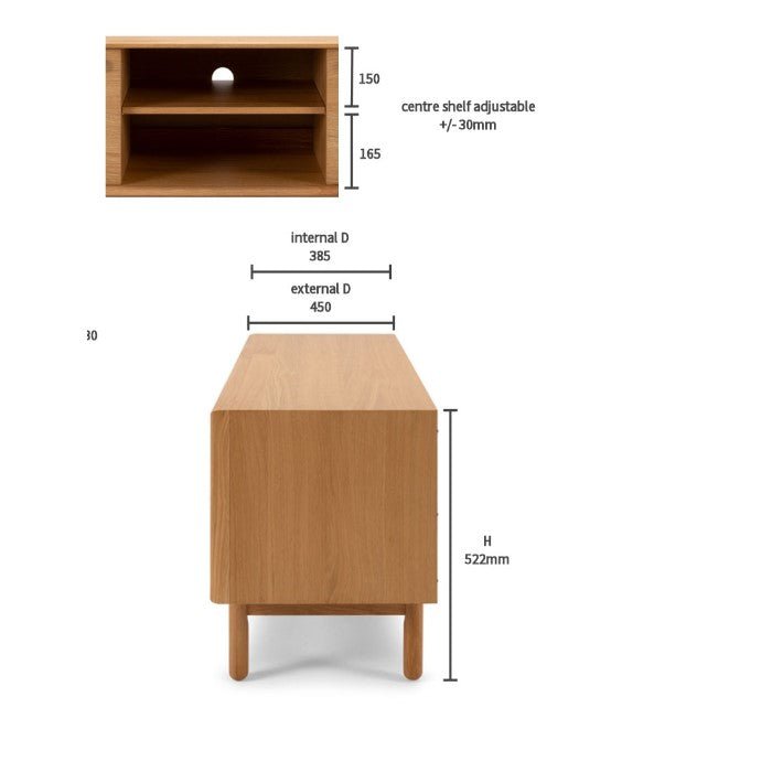 Rotterdam TV Unit Narrow - Paulas Home & Living