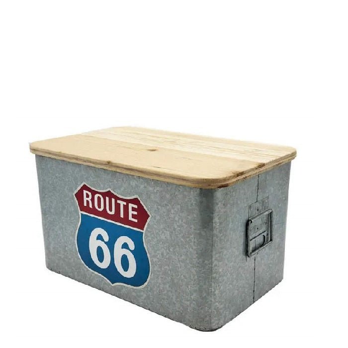 Route 66 Storage Box - Paulas Home & Living