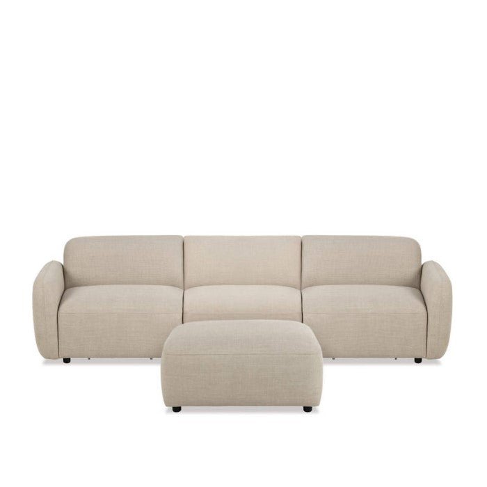 Rushville 3 Seater & Ottoman - Paulas Home & Living