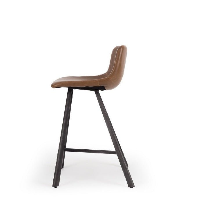 Rustic Barstool 650SH - PU Colours to suit - Paulas Home & Living