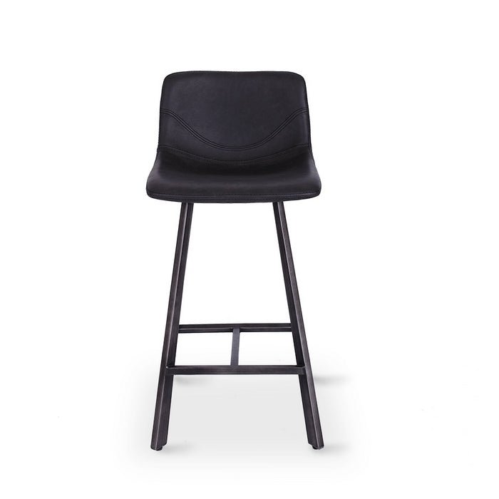 Rustic Barstool PU - Grey - Paulas Home & Living
