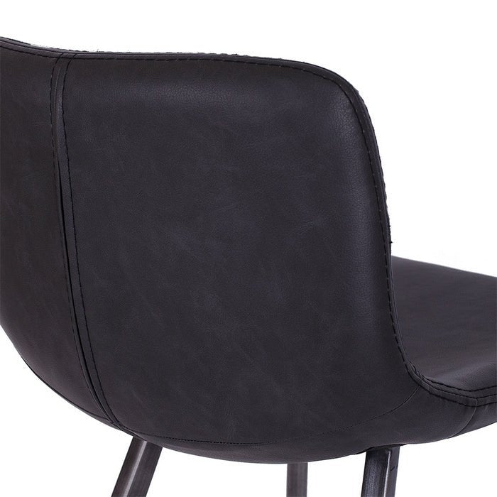 Rustic Barstool PU - Grey - Paulas Home & Living