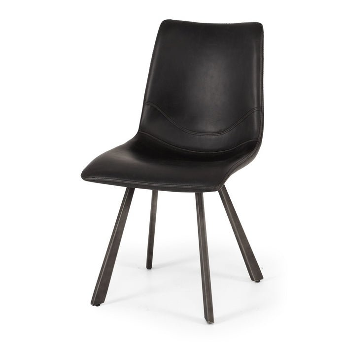 Rustic Dining Chair - Black - Paulas Home & Living