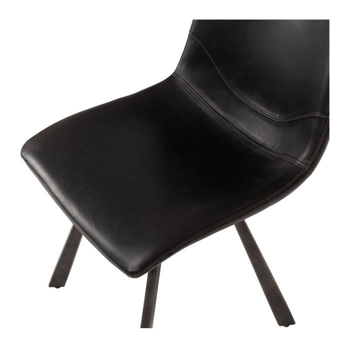 Rustic Dining Chair - Black - Paulas Home & Living
