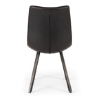 Rustic Dining Chair - Black - Paulas Home & Living