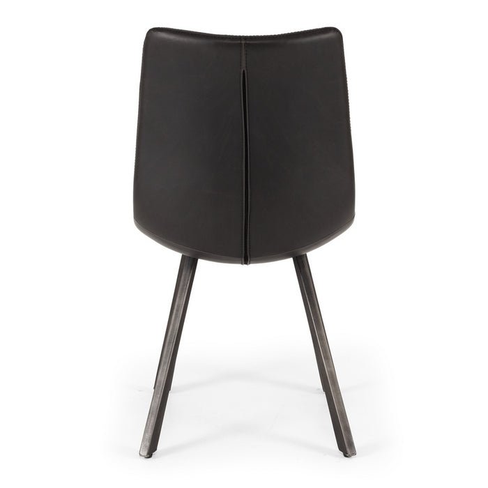 Rustic Dining Chair - Black - Paulas Home & Living