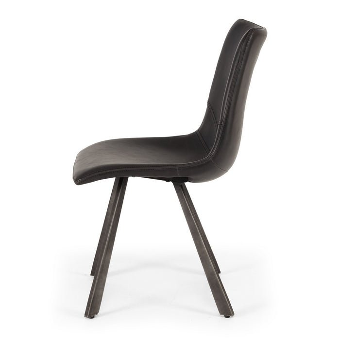 Rustic Dining Chair - Black - Paulas Home & Living