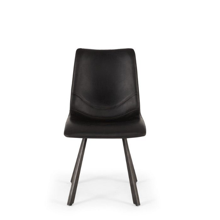 Rustic Dining Chair - Black - Paulas Home & Living