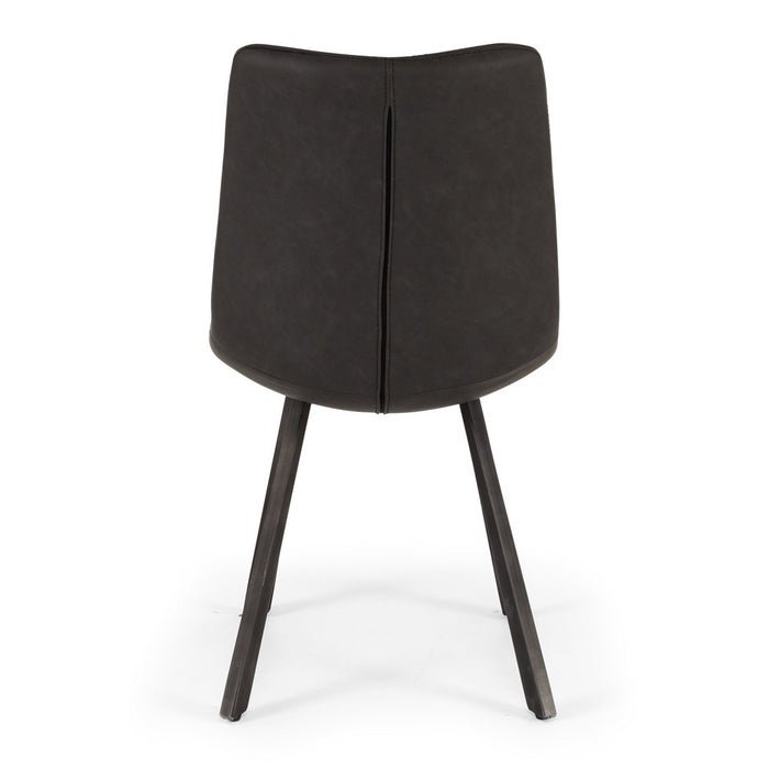 Rustic Dining Chair - Grey - Paulas Home & Living