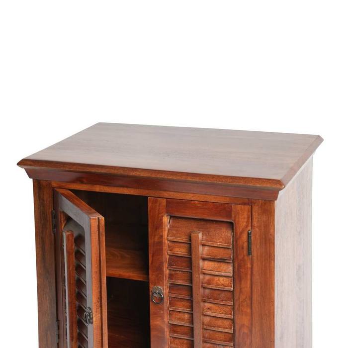 Rustic Shutter Cabinet - Paulas Home & Living