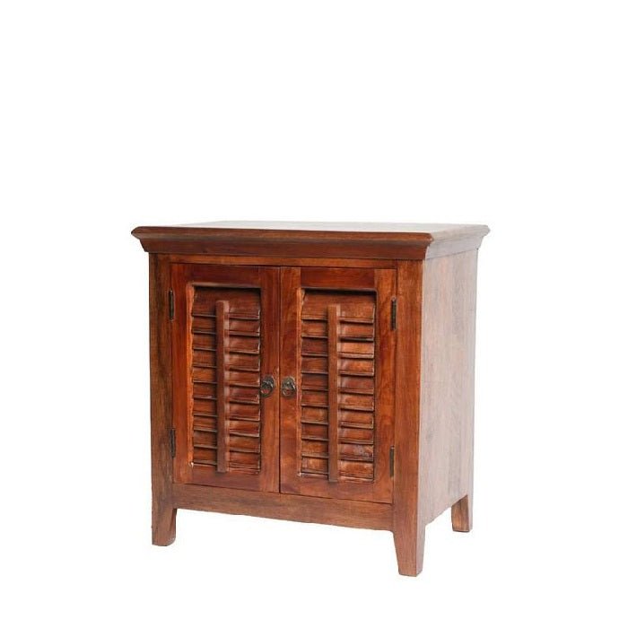 Rustic Shutter Cabinet - Paulas Home & Living