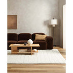 Safi Floor Rug - Ecru (100% Wool) - Paulas Home & Living