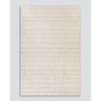 Safi Floor Rug - Ecru (100% Wool) - Paulas Home & Living