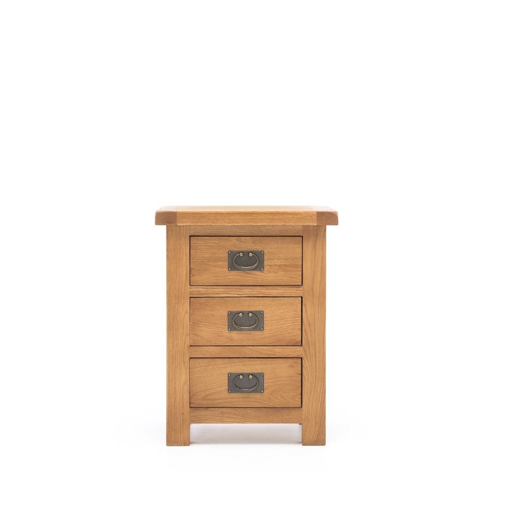 Salisbury BR Bedside Cabinet 3 Drawer - Paulas Home & Living