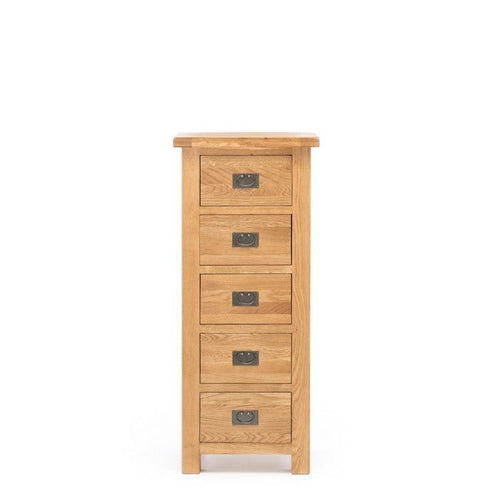 Salisbury BR Tallboy 5 Drawer - Paulas Home & Living