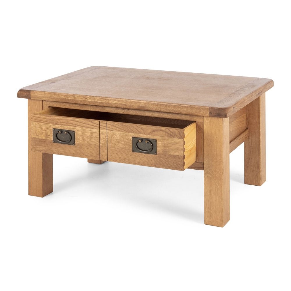 Salisbury Coffee Table - 1 Drawer - Small 925w - Paulas Home & Living