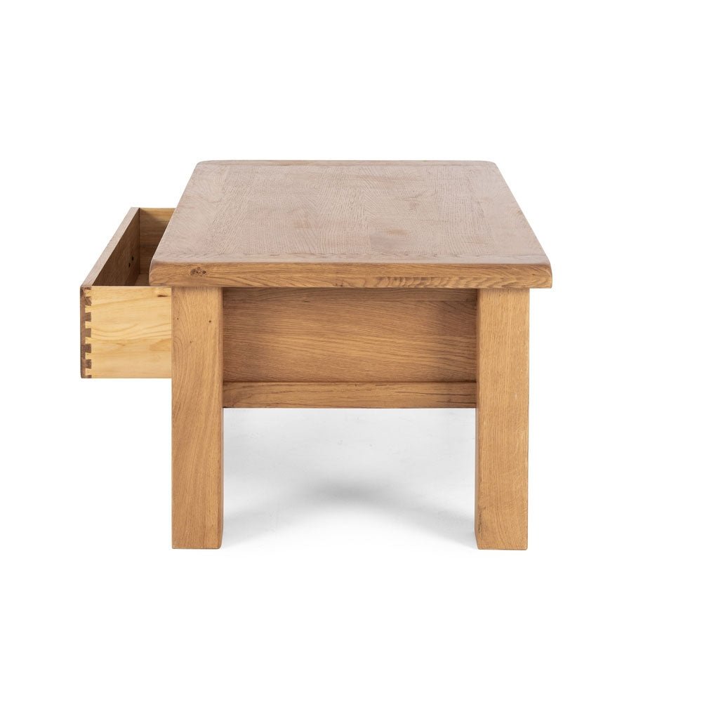 Salisbury Coffee Table - 1 Drawer - Small 925w - Paulas Home & Living