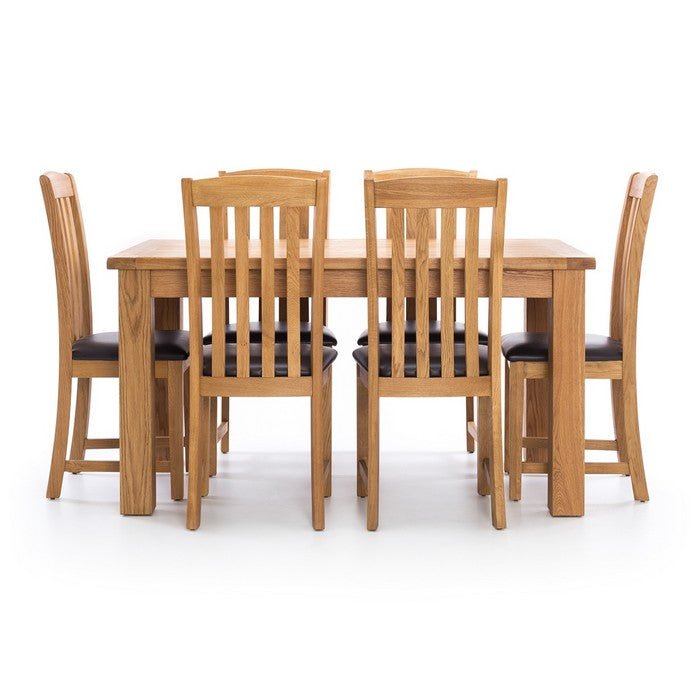 Salisbury Dining Table - 1500w Fixed - Paulas Home & Living