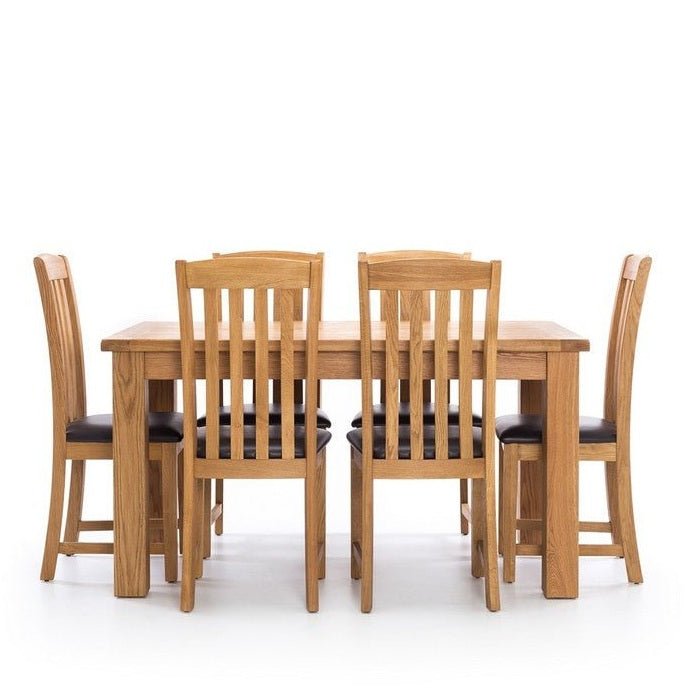 Salisbury Dining Table - 1500w Fixed - Paulas Home & Living