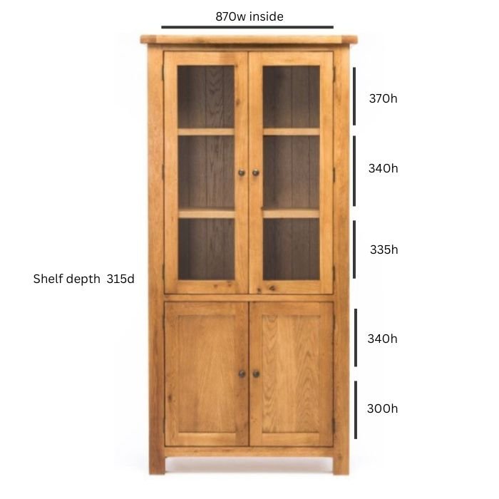 Salisbury Display Cabinet - Paulas Home & Living