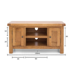 Salisbury TV Unit Small - 1200w - Paulas Home & Living