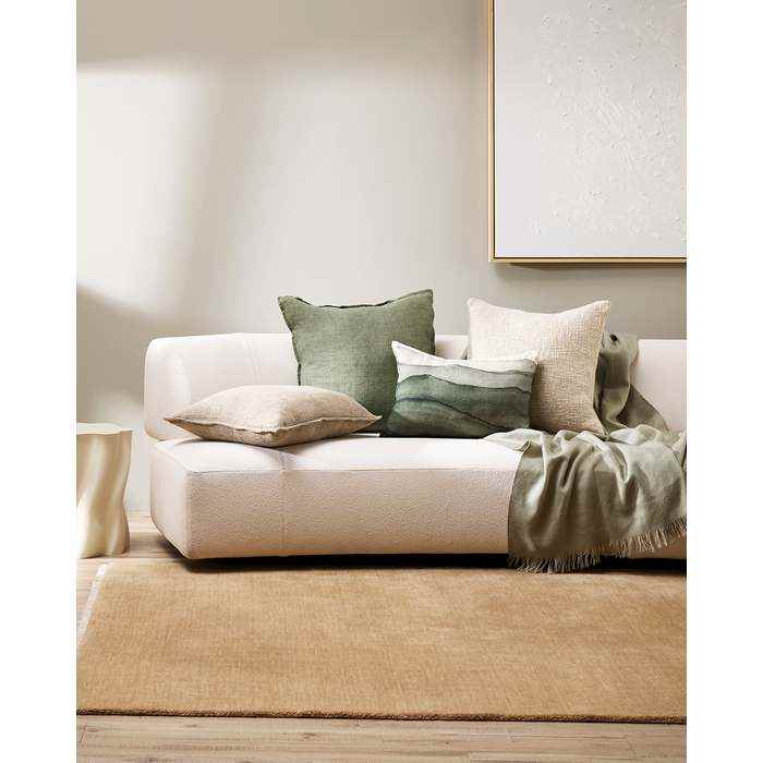 Sandringham Floor Rug - Putty (100% Wool) - Paulas Home & Living