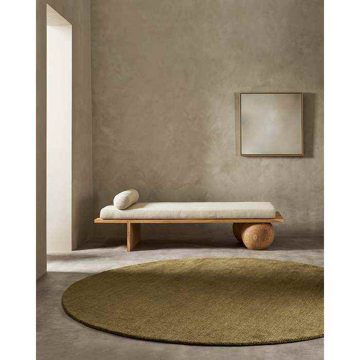 Sandringham Round Floor Rug - Moss - Paulas Home & Living