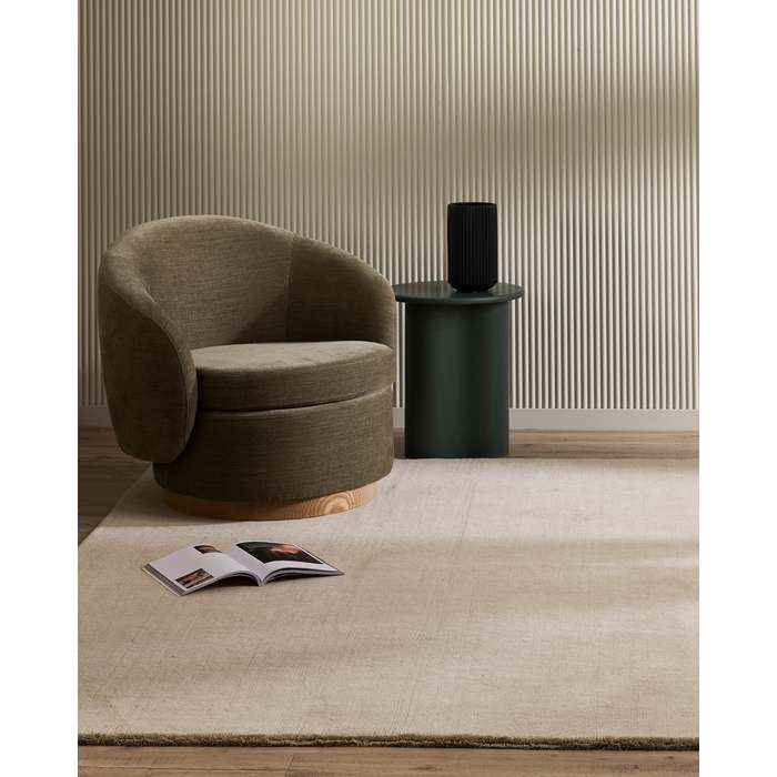 Sandringham Floor Rug - Fog (100% Wool)