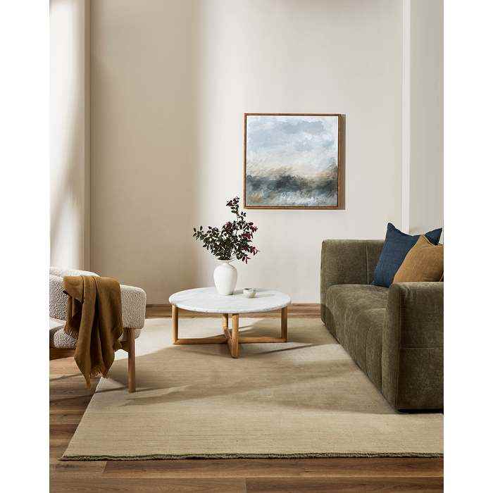 Sandringham Floor Rug - Fog (100% Wool)