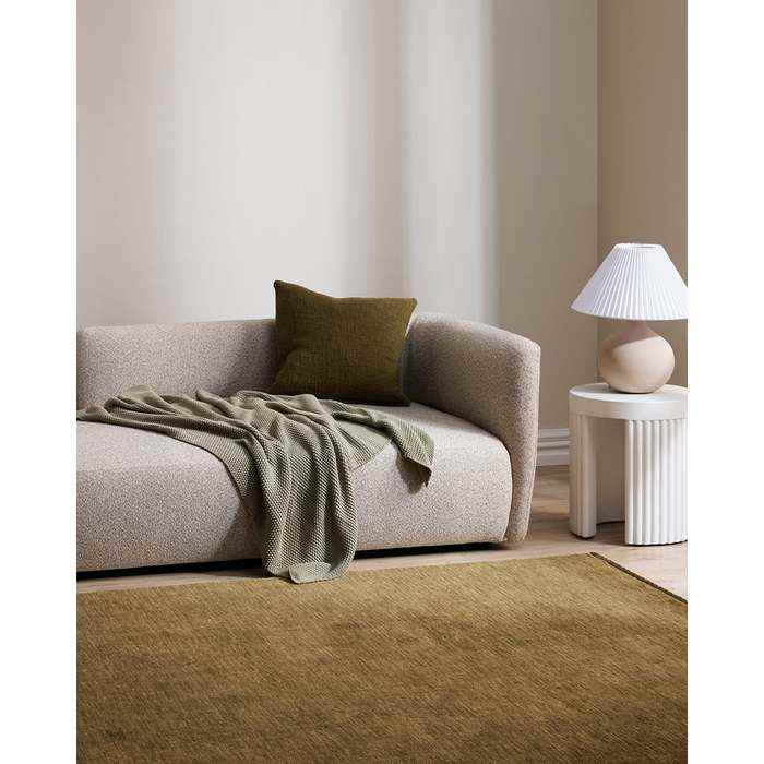 Sandringham Floor Rug - Moss (100% Wool)