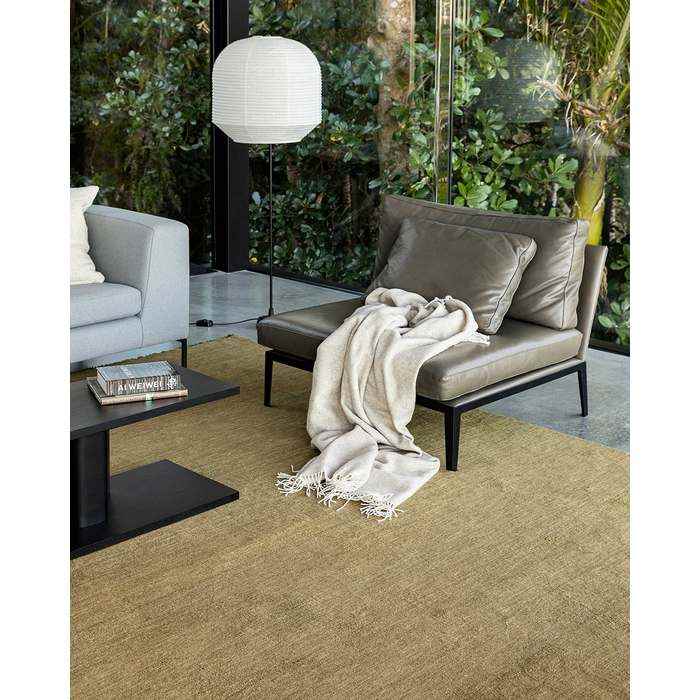 Sandringham Floor Rug - Moss (100% Wool)